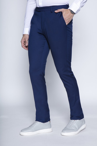 Pantalon Suit Cierto Azul Fw2024 New Man