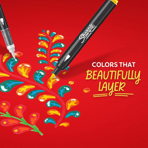 Marcadores Sharpie Creative Acrílicos Punta Bala 5 Pz
