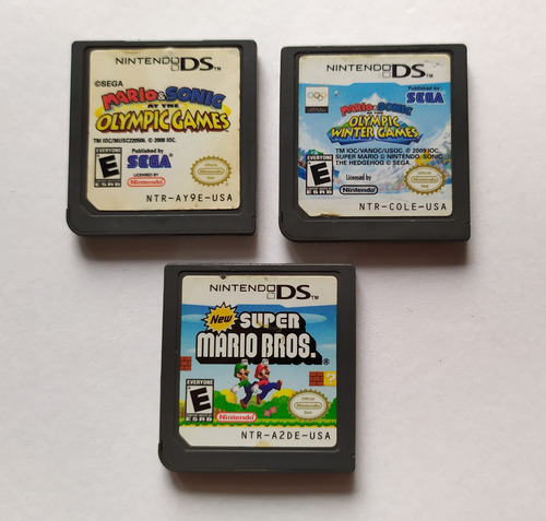 Lote De 9 Juegos, Varios Titulos New Super Mario Bros