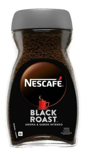 Cafe Nescafe Soluble Clasico Black Tostado Intenso 300g 