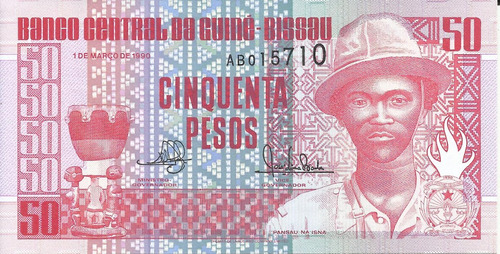 Guinea Bissau 50 Pesos 1990