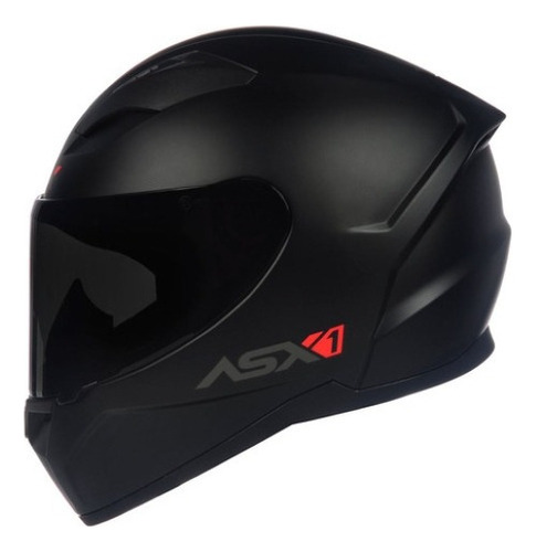 Capacete Moto Fechado Asx City Solid Masculino E Feminino