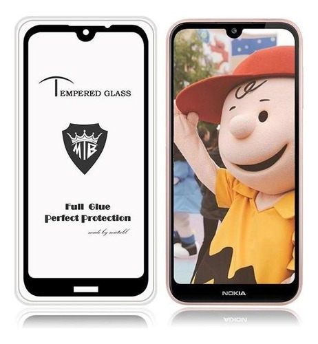 Lamina De Vidrio Pantalla Completa Para Nokia 4.2