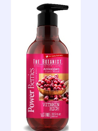 Jabón Líquido Antibacterial Para Manos Botanist Moras 400ml