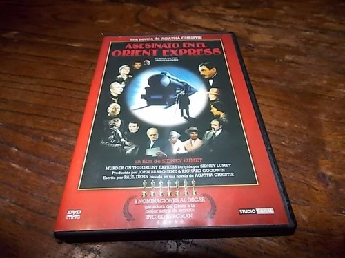 Dvd Original Asesinato En El Orient Express- Agatha Christie