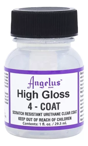 Angelus 4-Coat Scratch Resistant Urethane Clear Coat Finishers (4