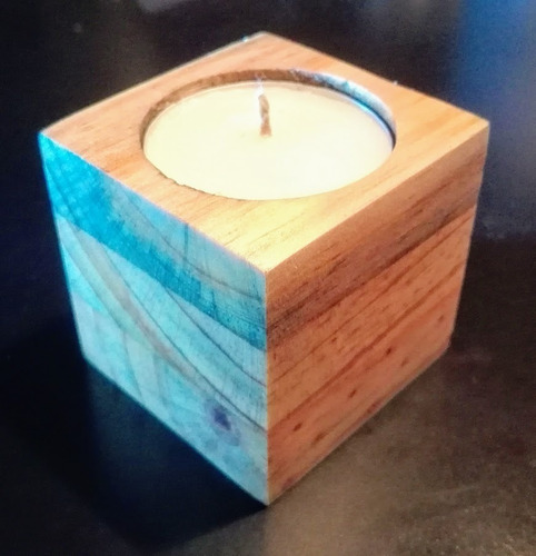 Imagen 3 de 3 de Porta Vela, Tealight 1 Vela 5x5x5 Cm Spa Jacuzzi