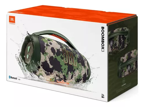 Parlante JBL Boombox 3 Bluetooth Camuflado - Mesajil