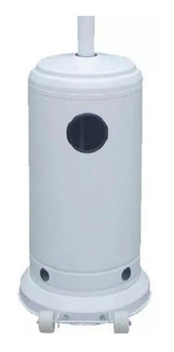 Calefactor Estufa Exterior Patio A Gas Tipo Hongo Ruedas