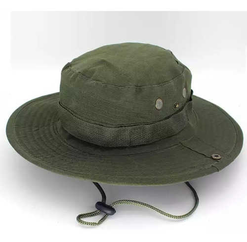 Sombrero Australiano Calidad Premium Pesca Safari Con Cordon