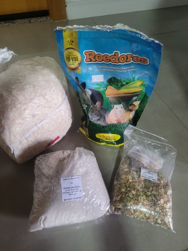 Gaiola Hamster Completa Grande + Gaiola Pequena + Tubos E ++