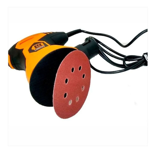 Lijadora roto orbital Lüsqtoff LRL300-8 naranja 50Hz 300W 220V