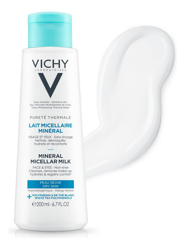 Leche Vichy Micelar Piel Seca 200 Ml