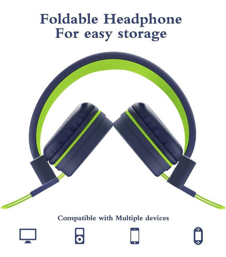 Elecder I37 Auriculares Para Niños Niñas Niños Adolescent...