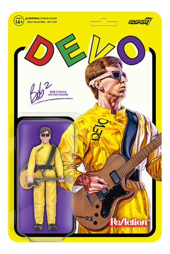 Devo Reaction Satisfaction Bob Casale Super 7