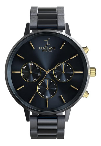 Reloj De Pulsera Enclave Moira Para Mujer (gunmetal Link)