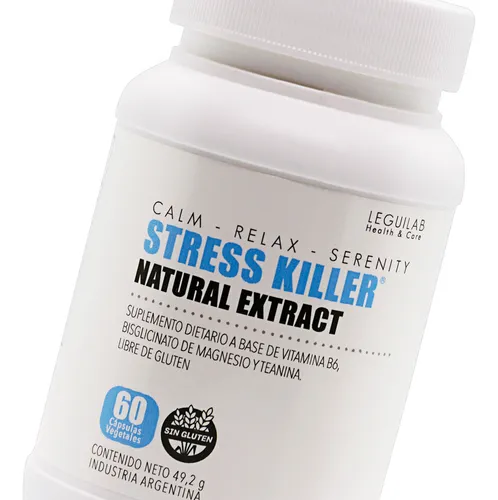 Leguilab X3 Stress Killer Suplemento Con Magnesio Relax 60c