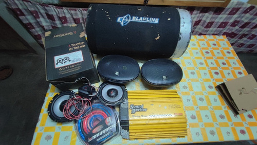 Car Audio Completo, Dls, Bomber, Bazooka Liquido