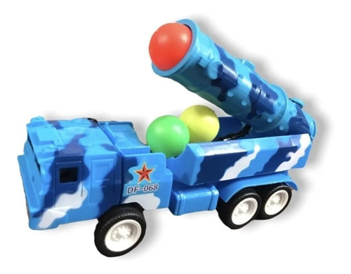 Camion Militar Lanza Pelotitas Plasticas  - Gran Distancia!!