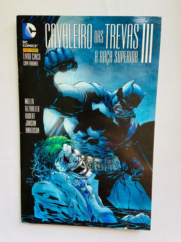 Hq Batman Cavaleiro Das Trevas 3 Raça Superior - Panini Dc Comics Nº 05 Capa Variante (Usado)