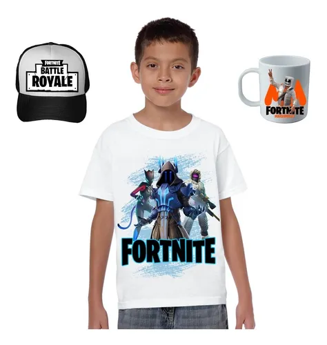 Gorra Niño Battle Royale Combo Fortnite Camiseta Niño Gorra Niño Battle Royale Combo Fortnite Camiseta Niño