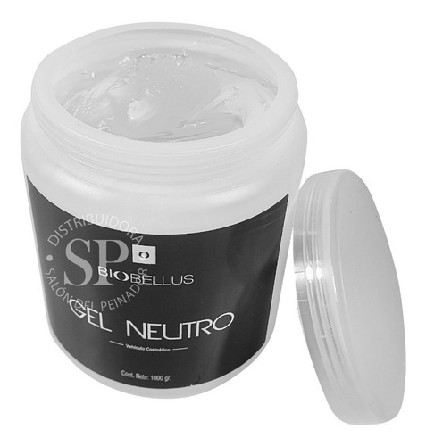 Imagen 2 de 6 de Gel Neutro Biobellus 1 Kg X6 Reductor Electrodos Profesional