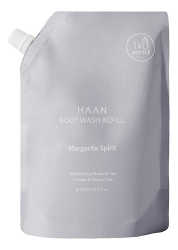 Haan Body Wash Refill Jabón De Cuerpo Margarita Spirit 450ml