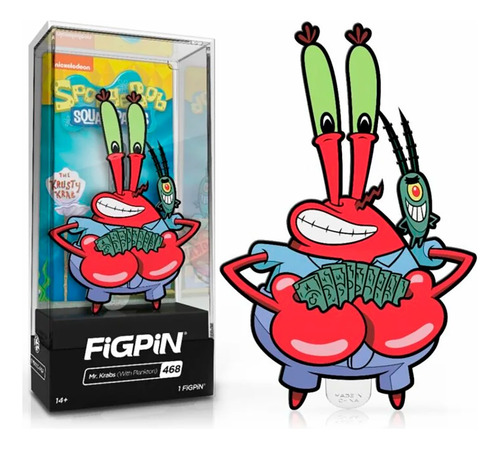 Figpin Spongebob Squarepants Mr. Krabs With Plankton