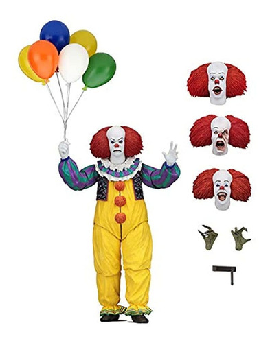 Neca  It Figura De Acción De 7 Pulgadas De Pennywise (1990)