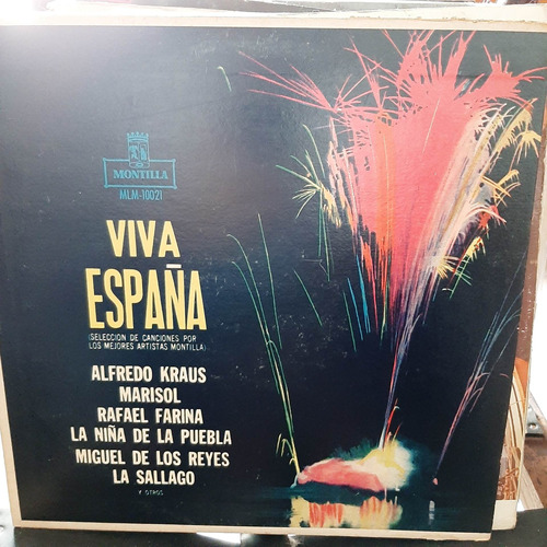 Vinilo Viva España Doce Estrellas Españolas Es1