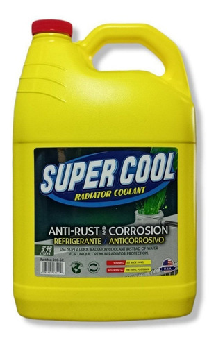Refrigerante Super Cool Verde Galon Importado Usa