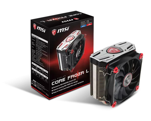 Cooler Msi Frozr L Black/silver