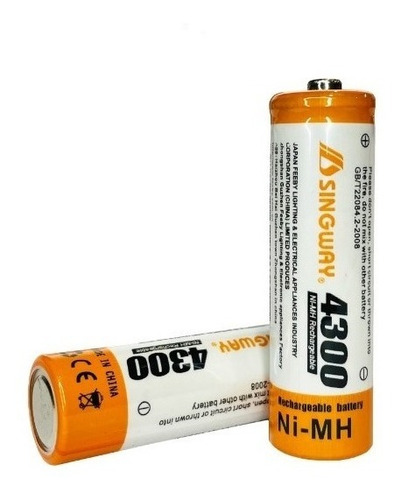 X20 Pilas Batería Recargable Aa 1.2v Ni-mh 4300mah
