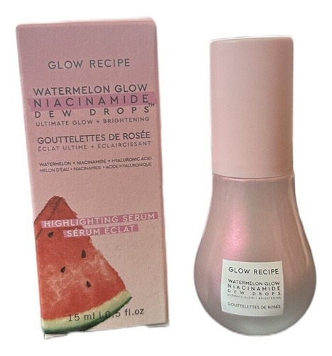 Serum Iluminador Con Niacinamida Glow Recipe Watermelon 40ml Tipo de piel Todo tipo de piel