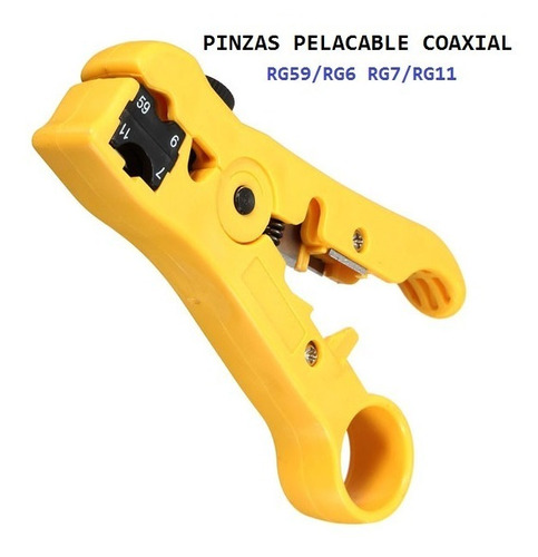 Pinzas Pelacable Coaxial Rg59/rg6 & Rg7/rg11 Contool