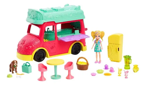 Polly Pocket Camion De Licuados