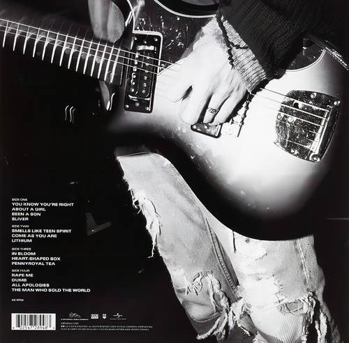Nirvana - Nirvana Lp 2vinilos200grs.De 45Rpm Importado Nuevo Cerrado 100 % Original Reissue Remastered Audiophile Deluxe Edition Gatefold Sleeve En Stock - vinilo versión edición limitada 2015 en cartón producido por Geffen Records