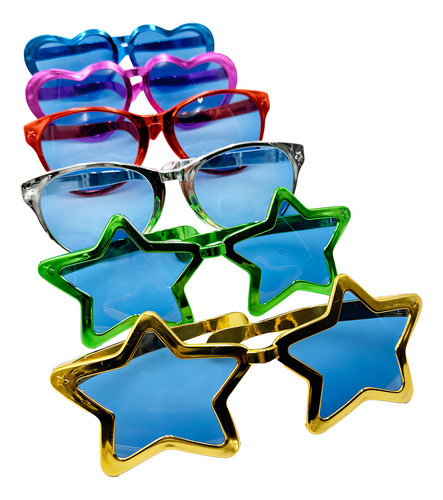 15 Lentes Gigantes Jumbo Boda Fiesta Batucada Diseño Lente Gigante