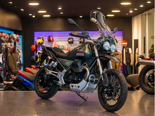 Imagen 3 de 25 de Moto Guzzi V85 Tt Verde Financiación Disponible