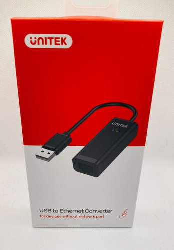 Adaptador Usb 2.0 A Ethernet Usb 2.0 Compatible Con Mac