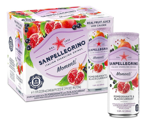 Sanpellegrino Momenti - Bebidas Espumosas De Granada Italian