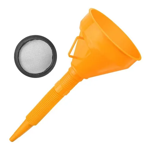comprar Embudo Plastico P\u002F Combustible Alargue Flexible Tolsen 65230