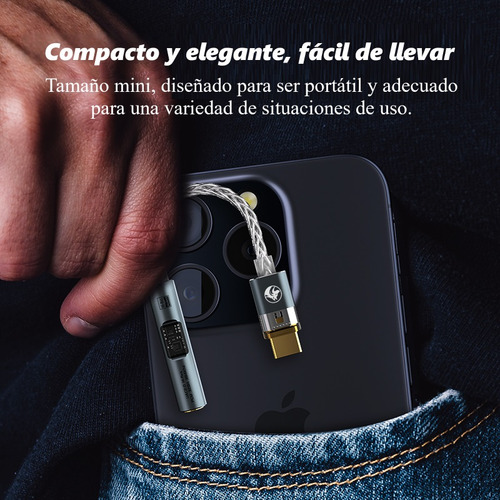 Convertidor De Audio Usb C A Jack 3.5mm Chip Dac Cx31993, Techwolf Adaptador Audífonos Tipo C A 3,5 Mm, Cable De Audio Usb-a Y Type-c A 3.5mm Pcm 32 Bits 384khz Color Negro