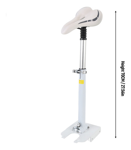 Sillín De Scooter Eléctrico Ajustable, Plegable, Que Absorbe