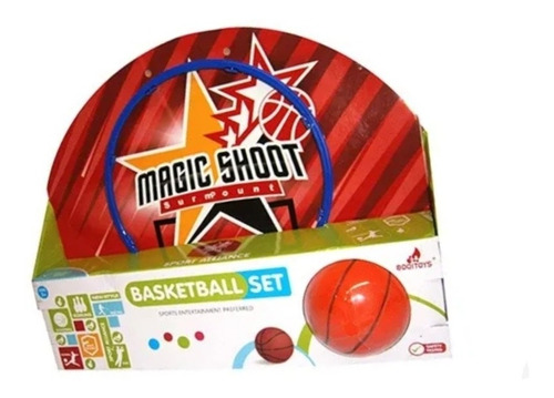 Imagen 2 de 4 de Set De Basketball Con Pelota E Inflador Nuevos