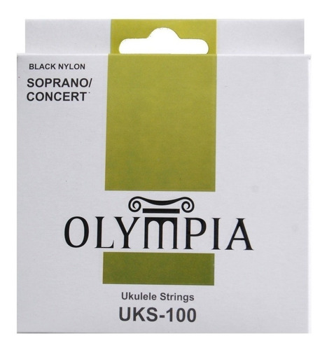 Encordado Ukelele Soprano / Concierto Olympia Uks100 Black.