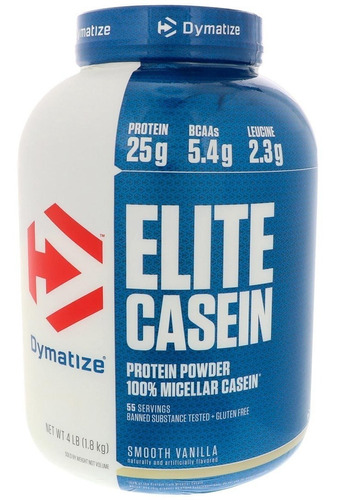 Proteina Dymatize Elite Casein 4 Lb 50 Porciones Caseina