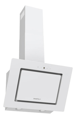 Extractor Campana De Cocina De Pared 60 Cm Espejada Blanca