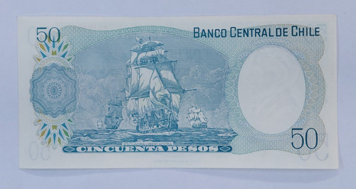 Imagen 2 de 2 de Billete De Cincuenta Pesos 1981
