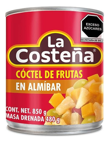 Coctel De Frutas En Almíbar La Costeña 850 G